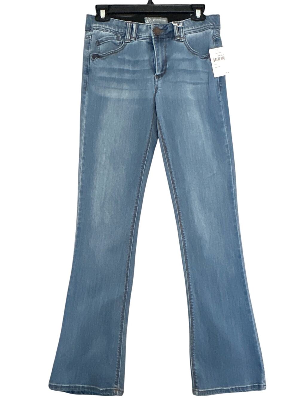 Wit & Wisdom Absolution High Rise Itty Bitty Boot Jeans Women 4 Medium Wash